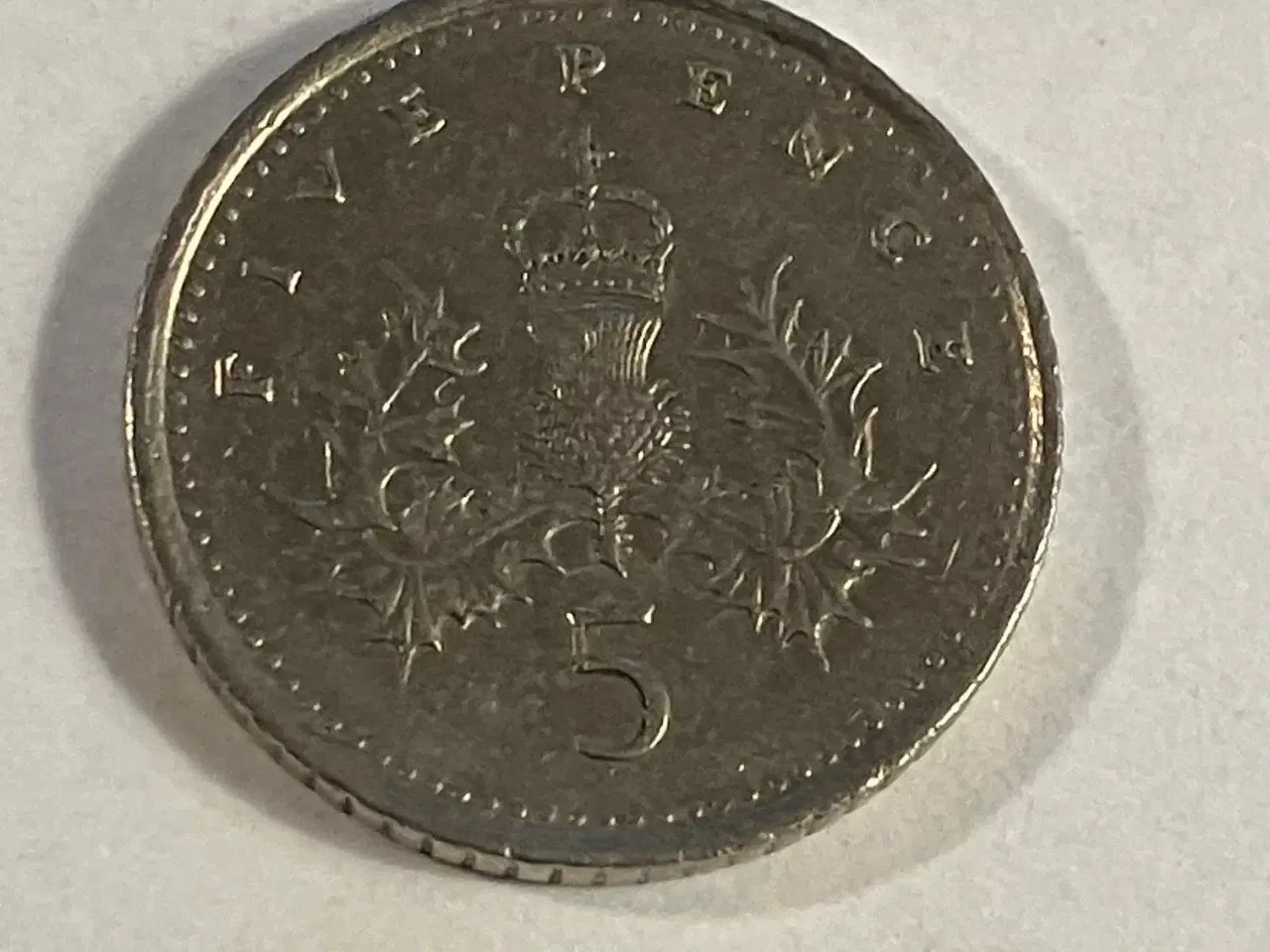 Billede 1 - 5 Pence England 1992