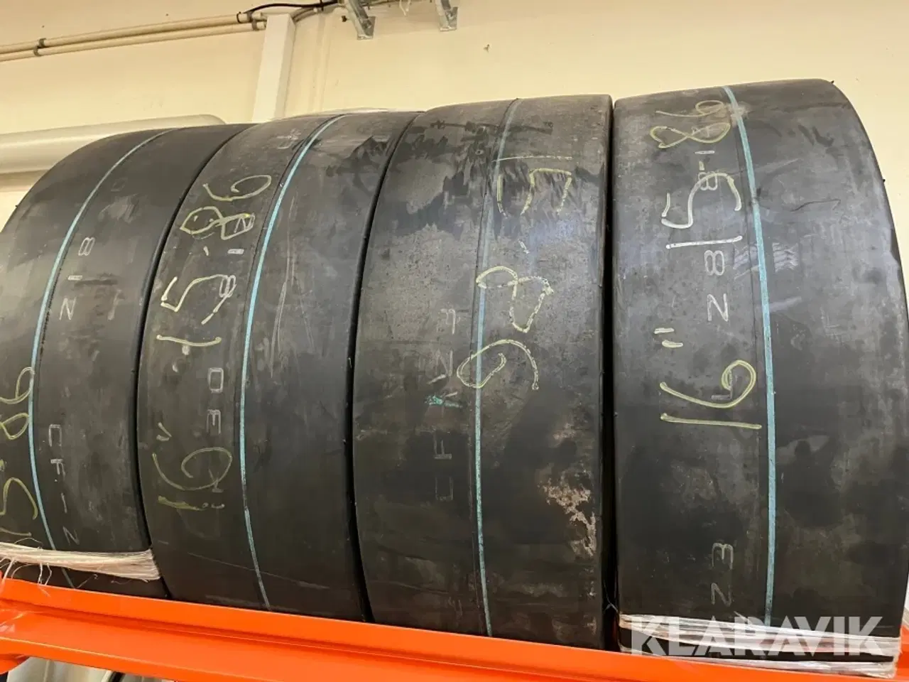 Billede 1 - Dæk til vejtromle Bridgestone 7.50x16 6 lags
