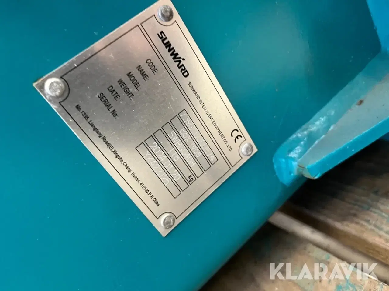 Billede 8 - Hydraulikhammer Sunward SWBG040H