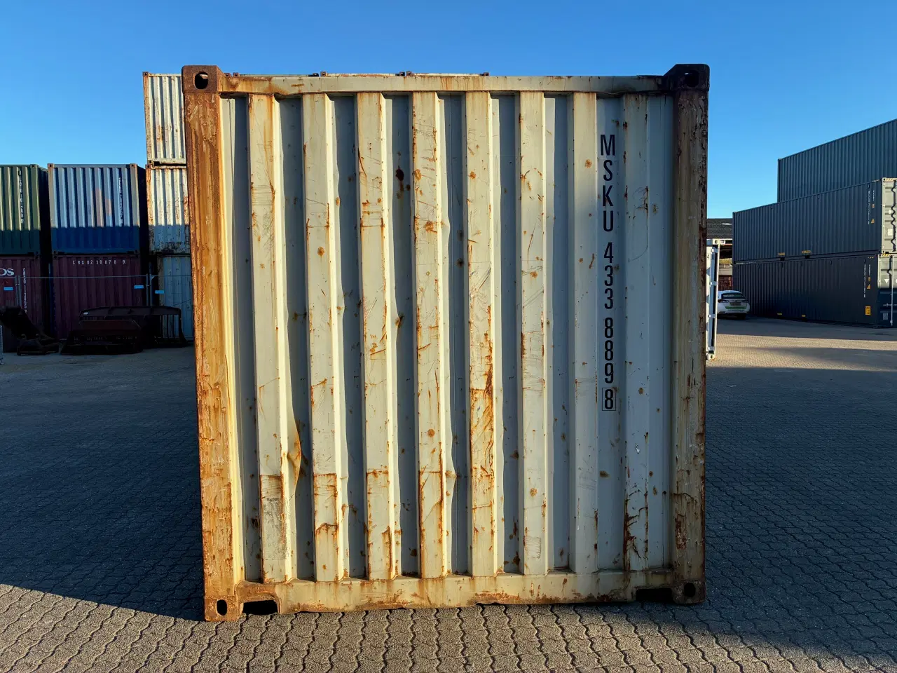 Billede 4 - 20 fods Container- ID: MSKU 4433889-8