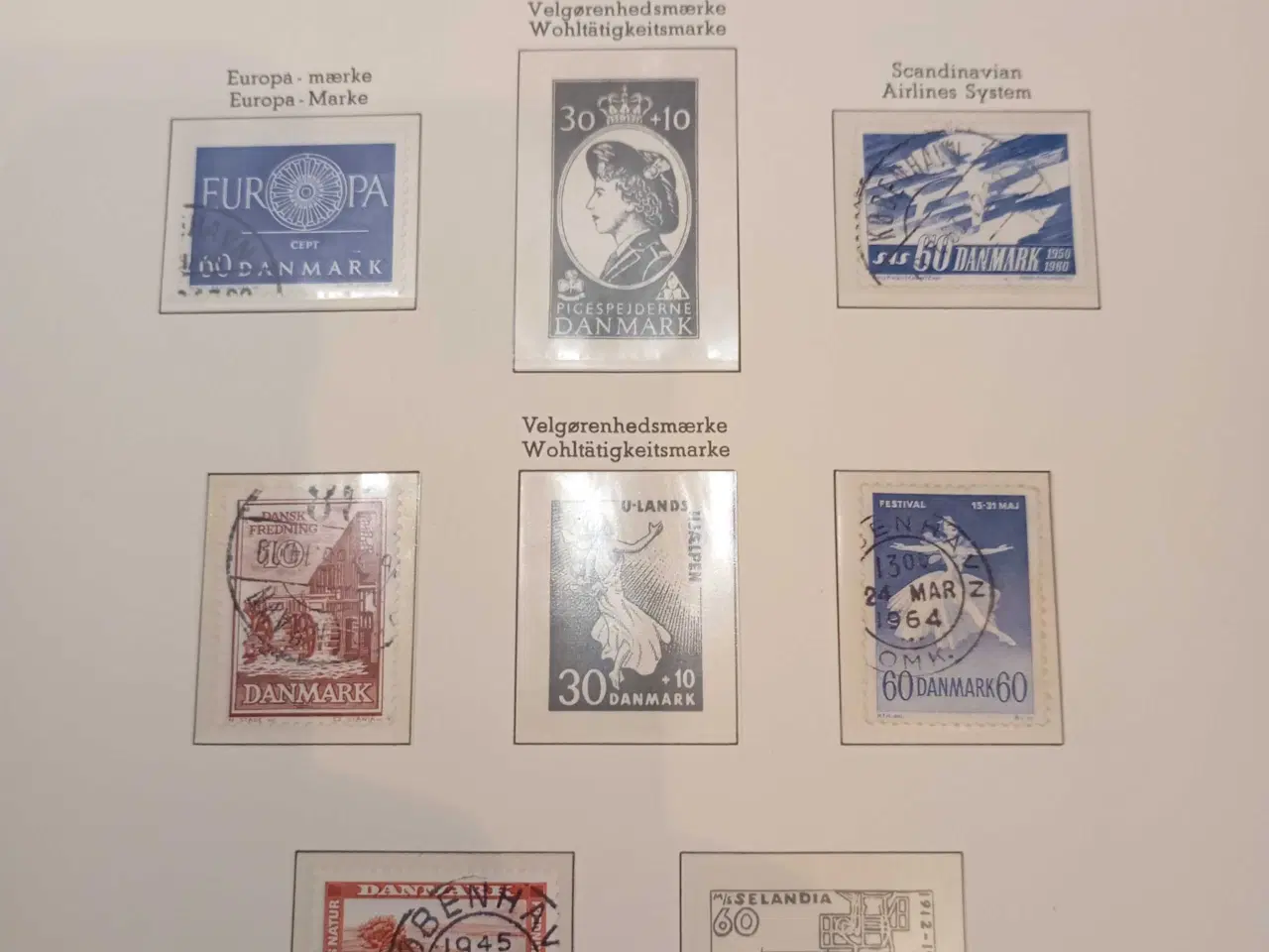 Billede 18 - Briefmarken Frimærke album DK