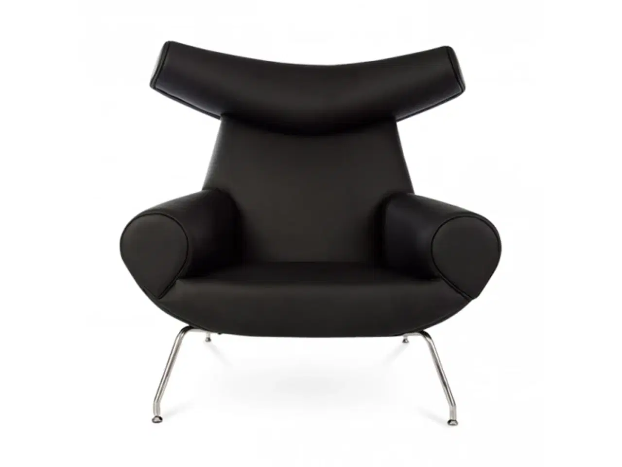 Billede 2 - Ox chair  og fodskammel 