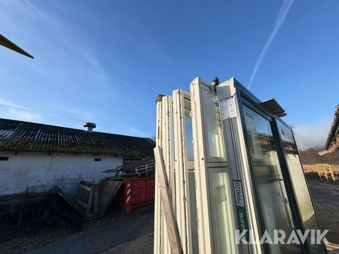 Billede 4 - Glasparti Kastrup 220x96 cm 4 styk - 1 lags