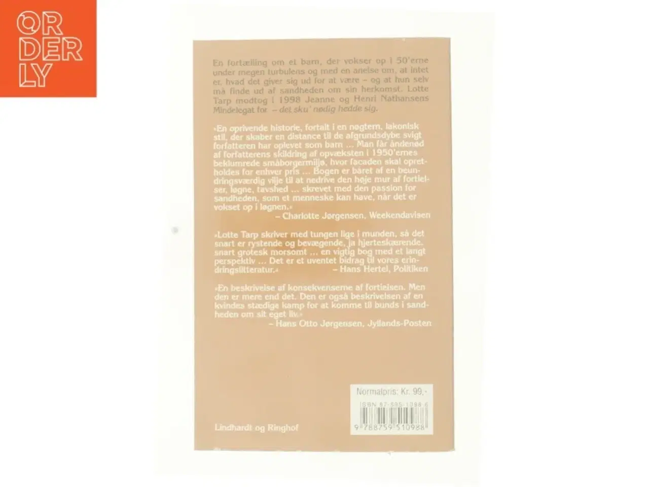 Billede 2 - Det sku&#39; nødig hedde sig af Lotte Tarp (Bog)