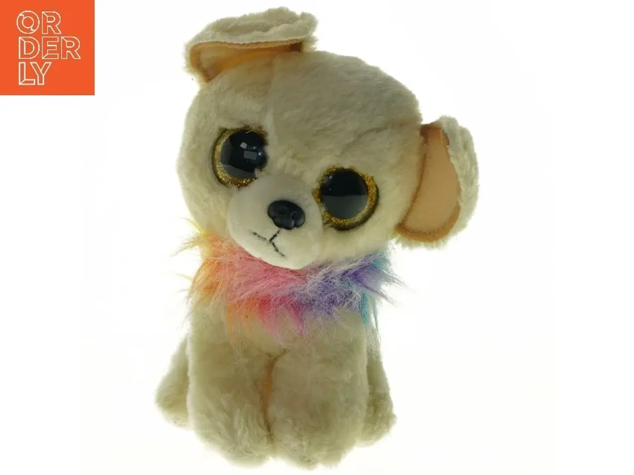 Billede 1 - Tøjdyr hund fra Ty (str. 14 cm)