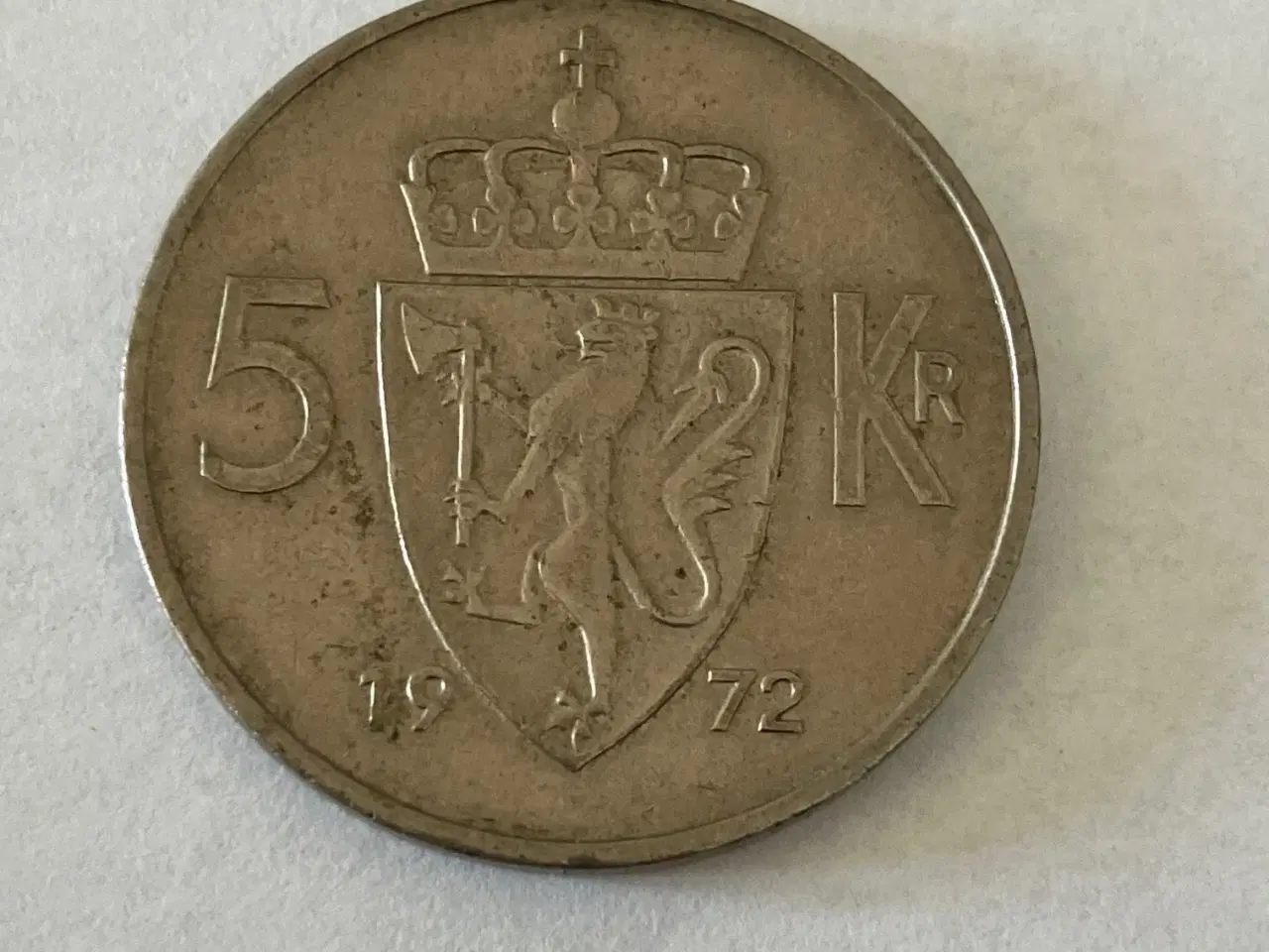 Billede 1 - 5 Kroner Norge 1972