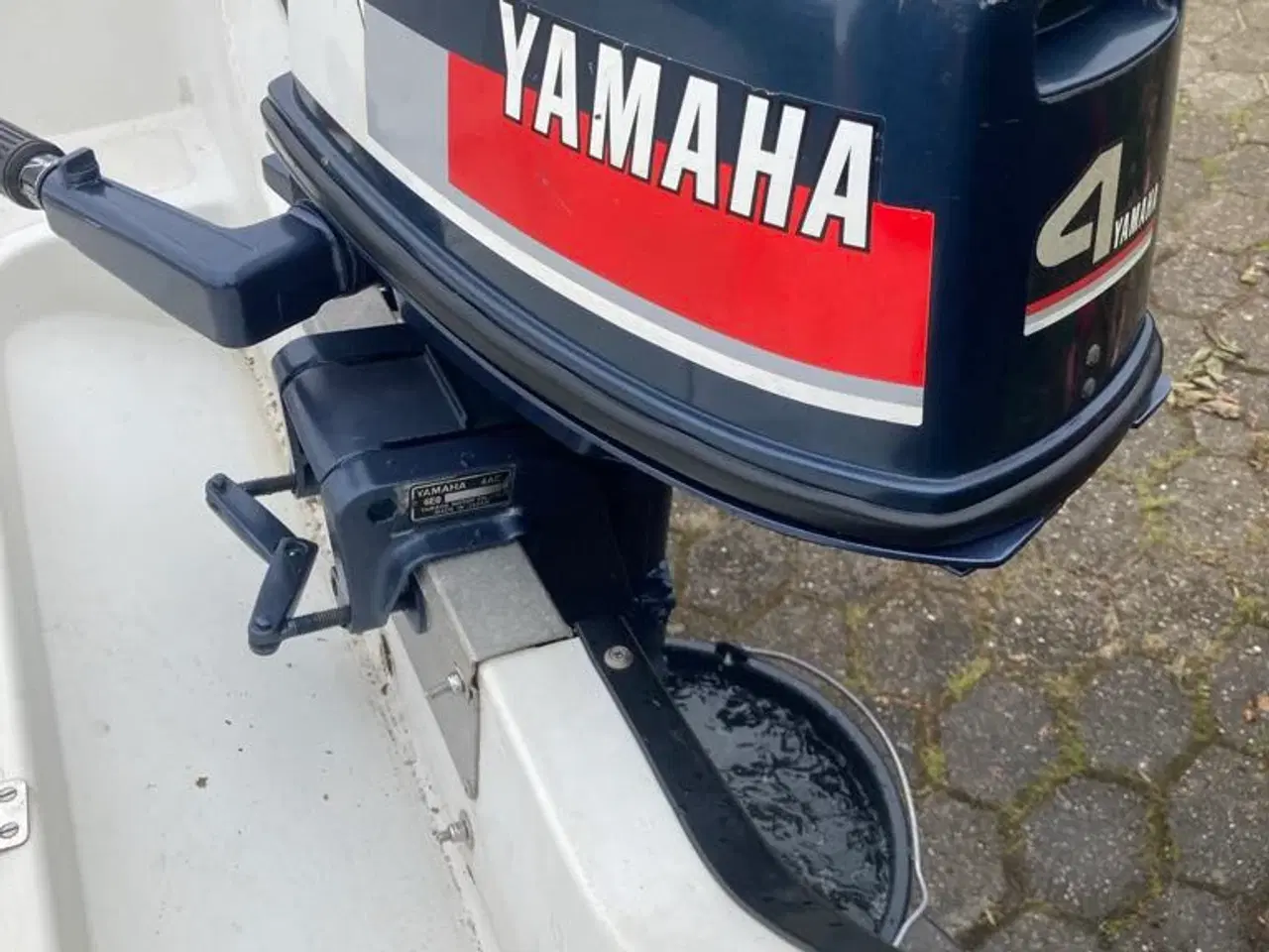 Billede 3 - Yamaha 4 takts påhængsmotor 4HK kort ben.