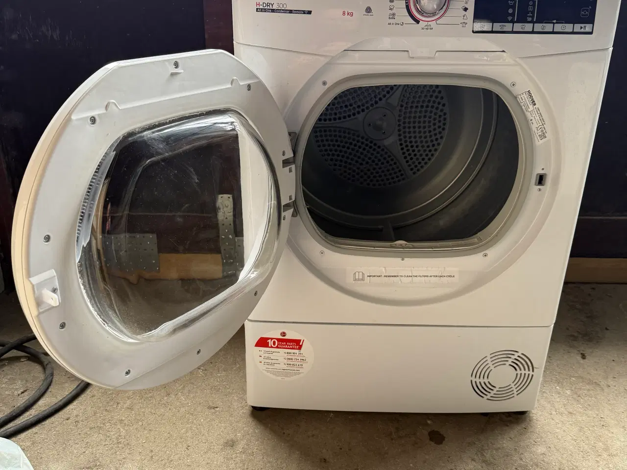 Billede 7 - Hoover H-DRY 300 kondens tørretumbler