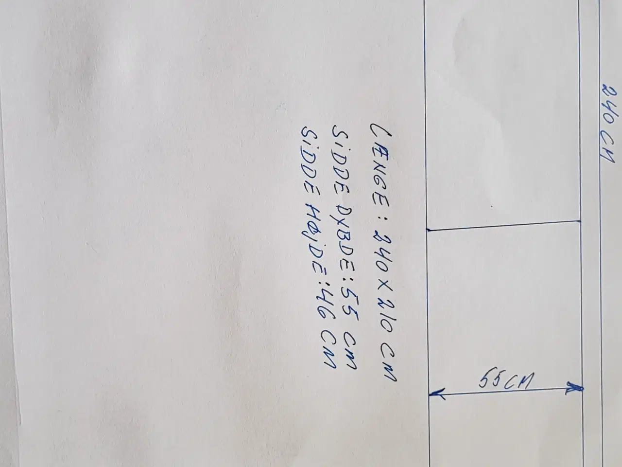 Billede 4 - 5 pers.hjørnesofa i sort læder