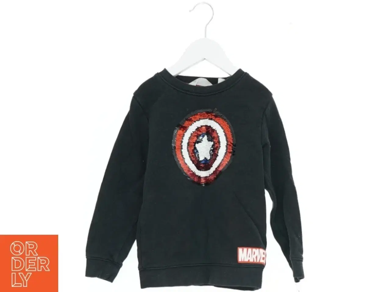 Billede 1 - Børne sweatshirt med Captain America motiv fra H&M (str. 110)