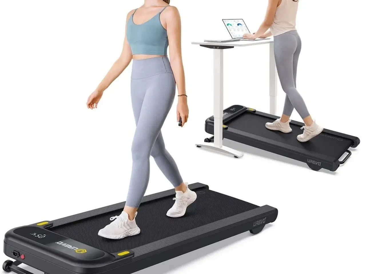 Billede 32 - Løbebånd UREVO Spacewalk 3S – kompakt gåbånd med Bluetooth
