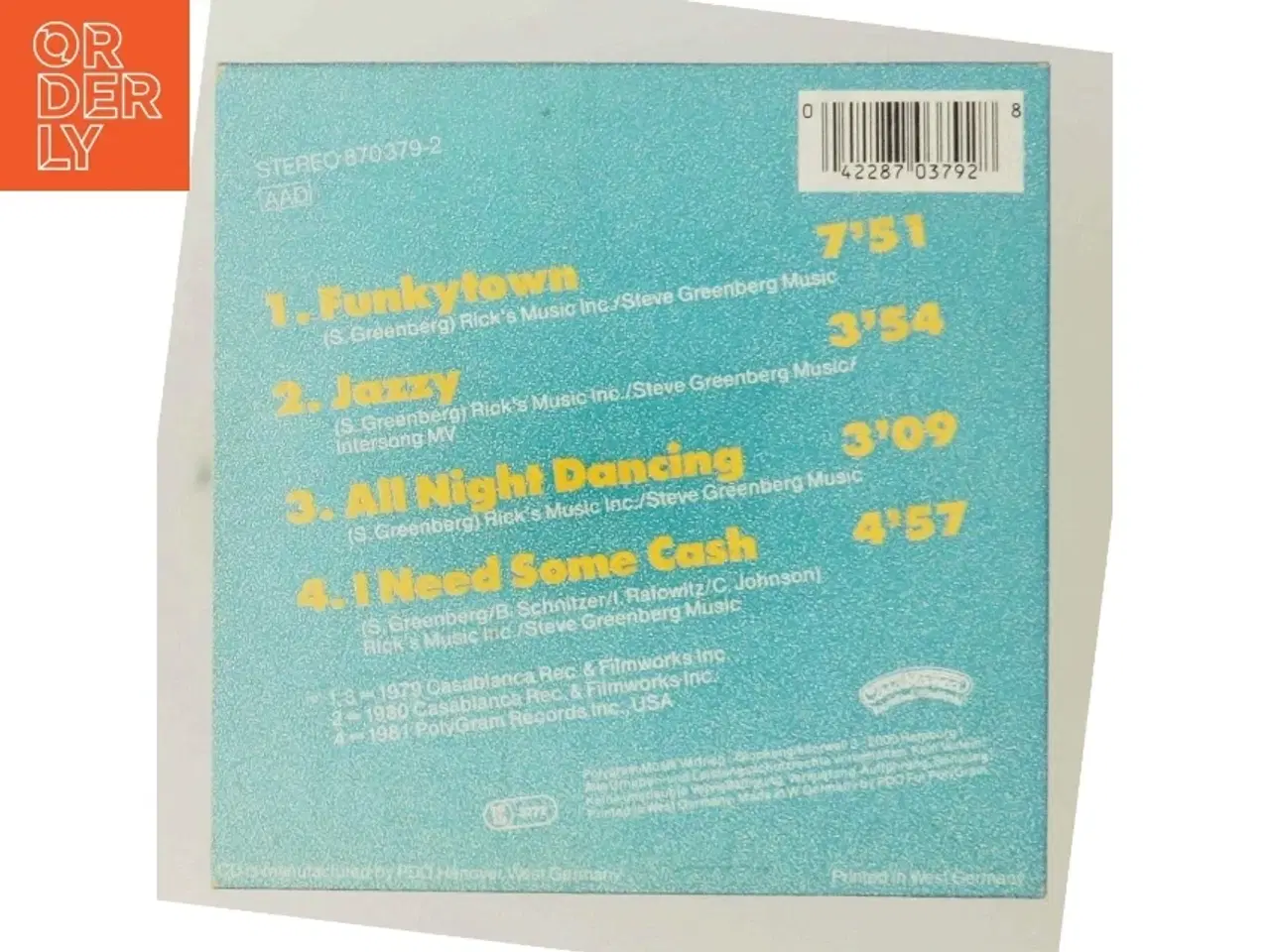 Billede 3 - Funkytown / Jazzy / Allnight Dancing / I Need Some Cash (DVD)