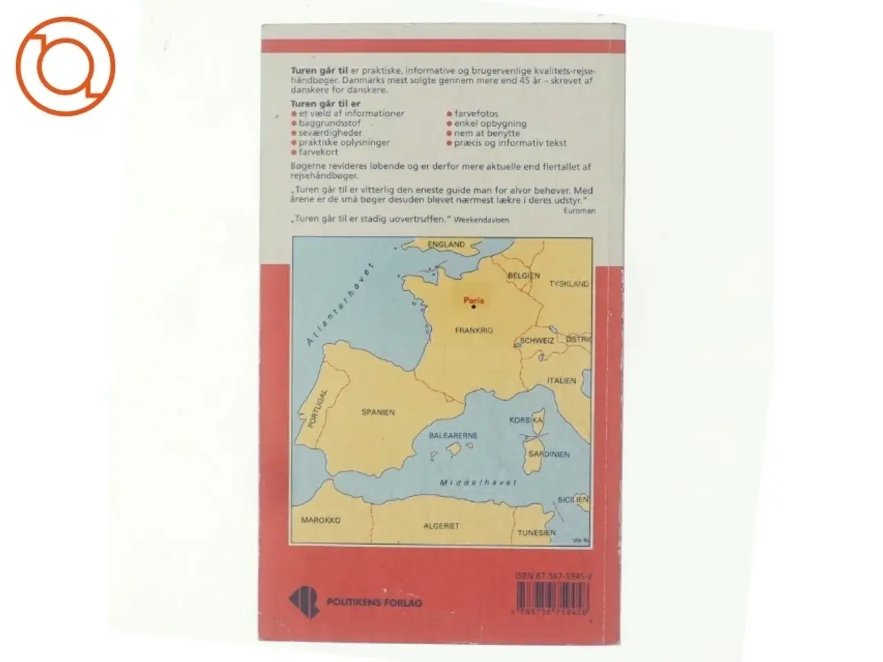 Billede 3 - Turen går til Paris af Thomas Nykrog (Bog)