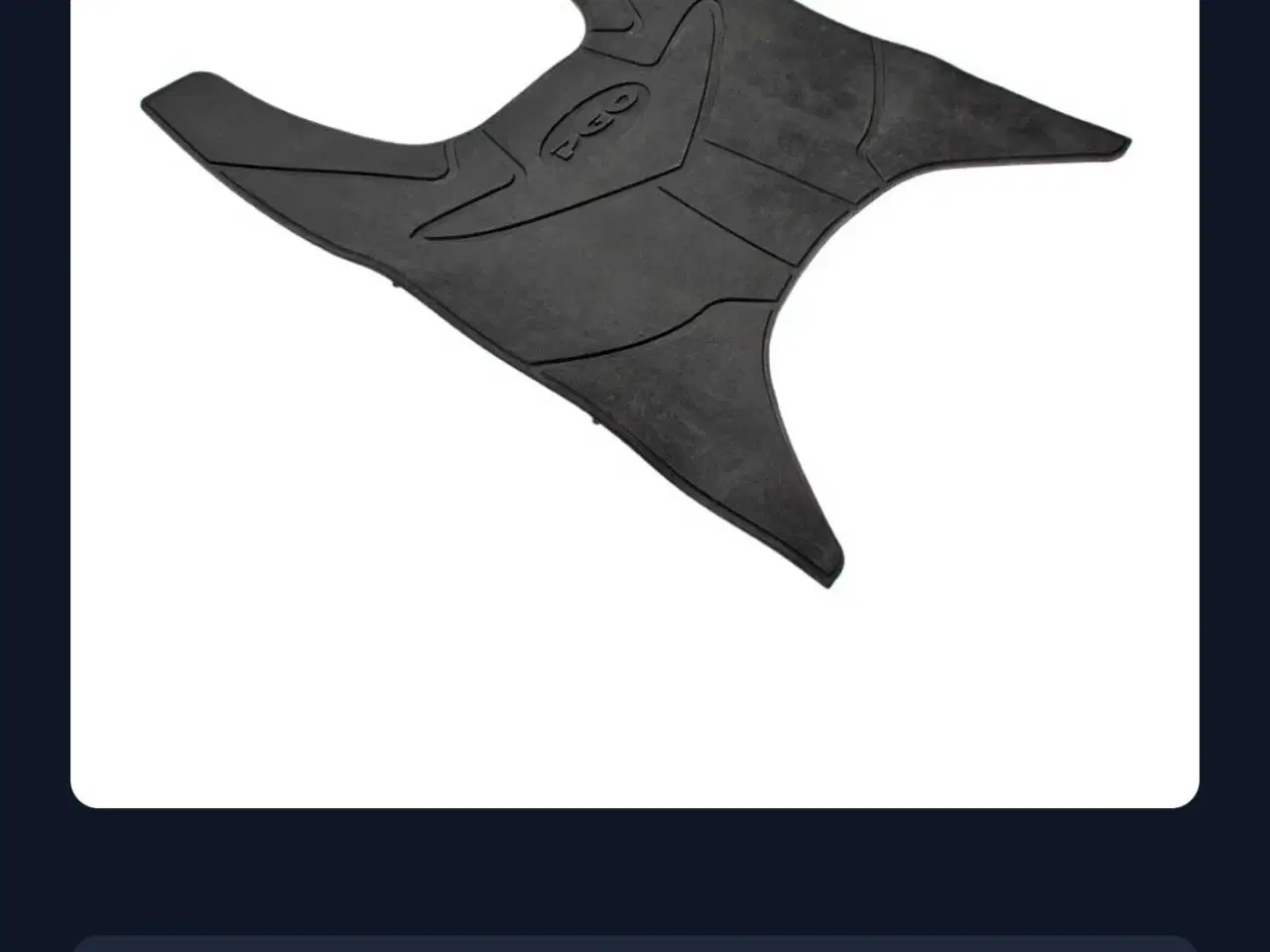 Billede 3 - PGO Hot 50 / Big Max. Ny Original Gummi Måtte