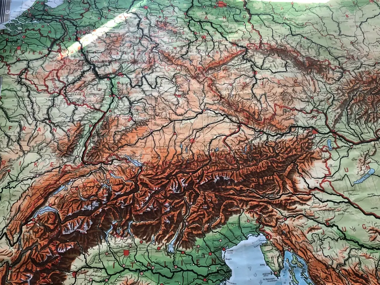 Billede 1 - Kort Tyskland 