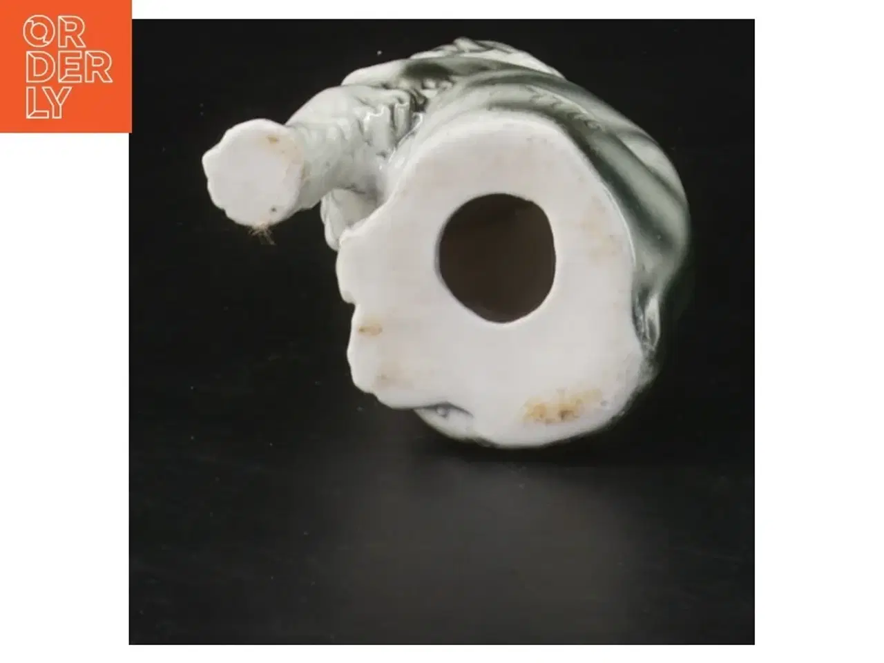 Billede 2 - Porcelænsfigur af kat (str. 11 cm)