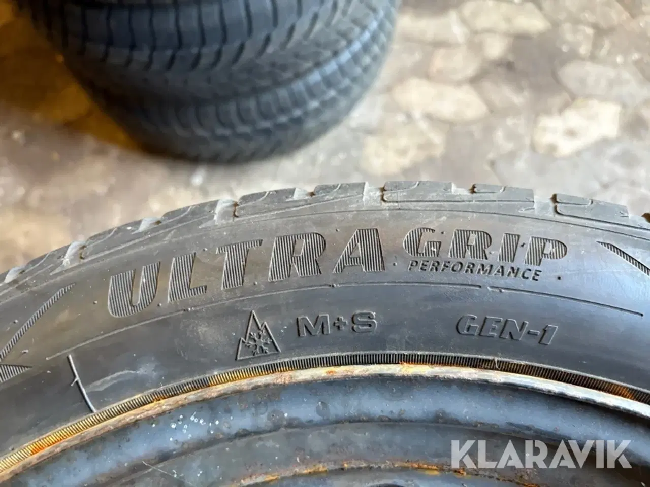 Billede 11 - Dæk på stålfælge Goodyear Ultra grip 4 stk