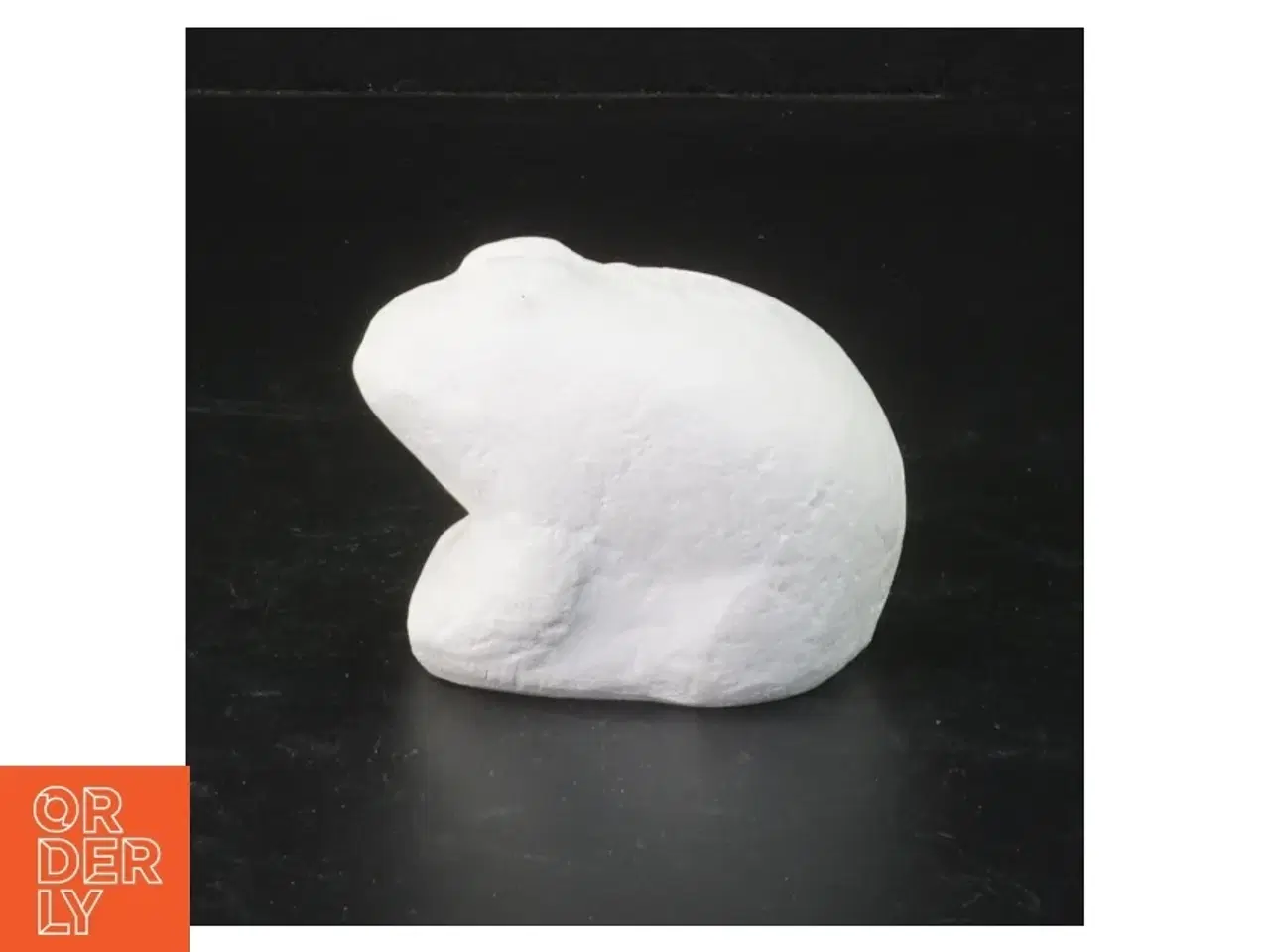 Billede 1 - Dekorativ skulptur af frø (str. 8 cm)