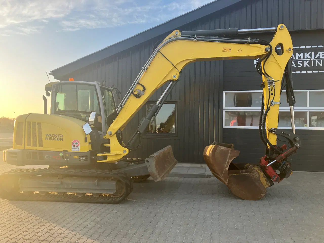 Billede 3 - Wacker Neuson 9 Tons Med rotortilt