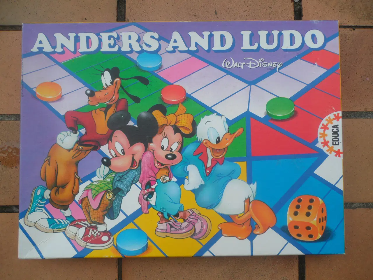 Billede 1 - Anders And Ludo Brætspil fra 80'erne