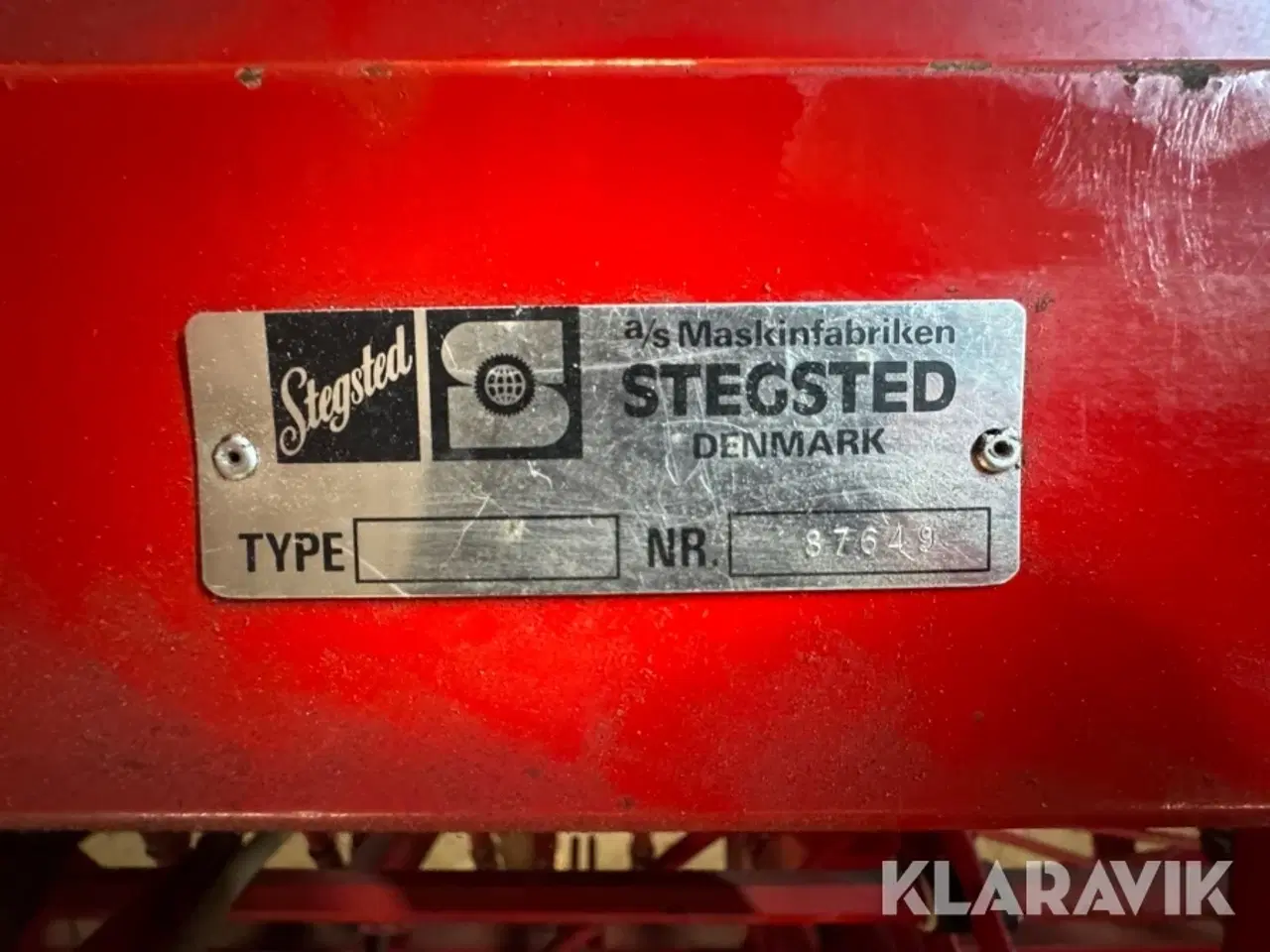 Billede 5 - Såmaskine Stegsted 4 M. 33RK