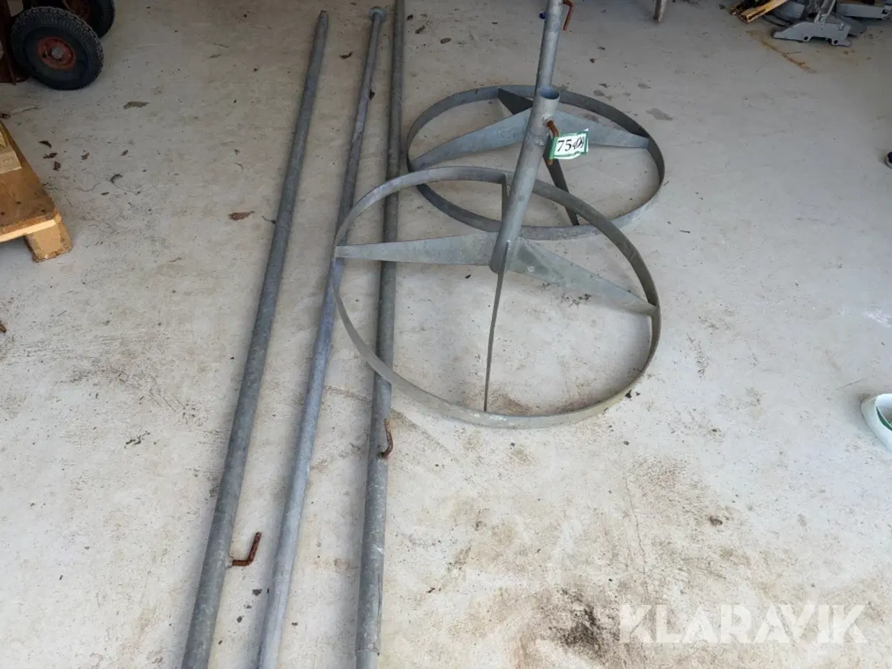 Billede 2 - Lysmaster - 2 styks med standere