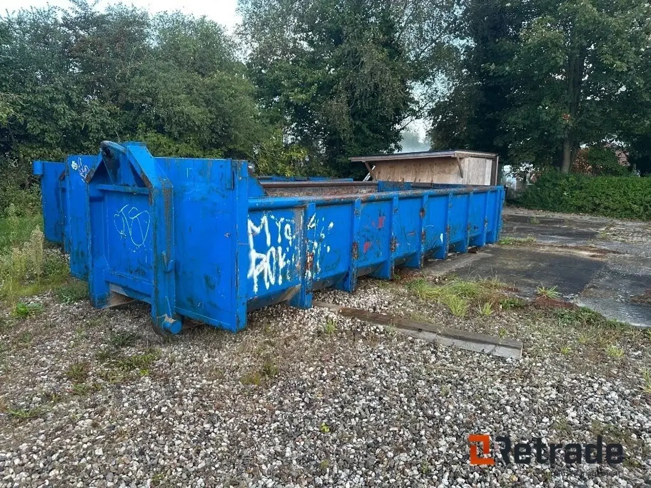 Billede 1 - - - - Container med krog hejs