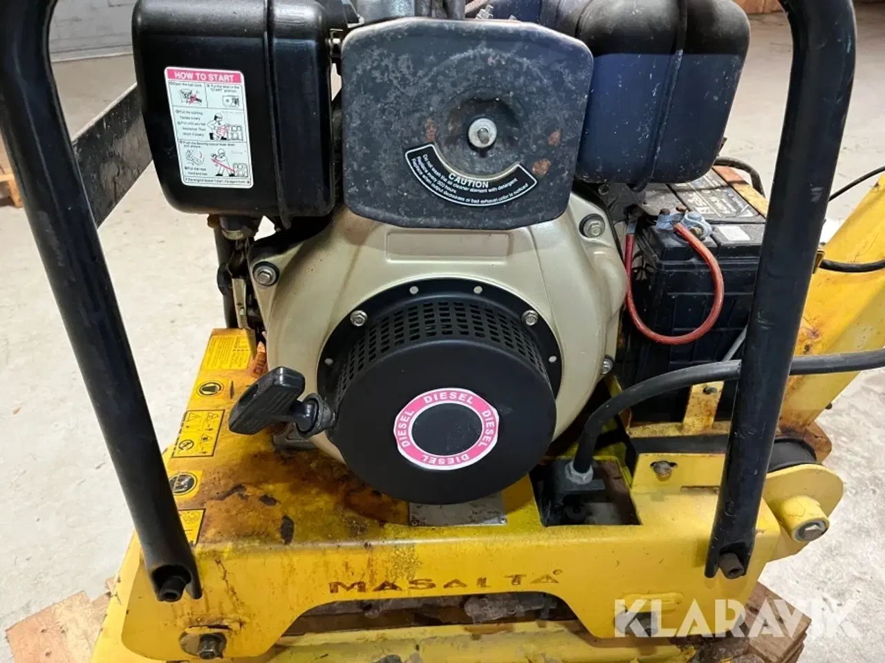 Billede 2 - Pladevibrator Masalta MS130-1