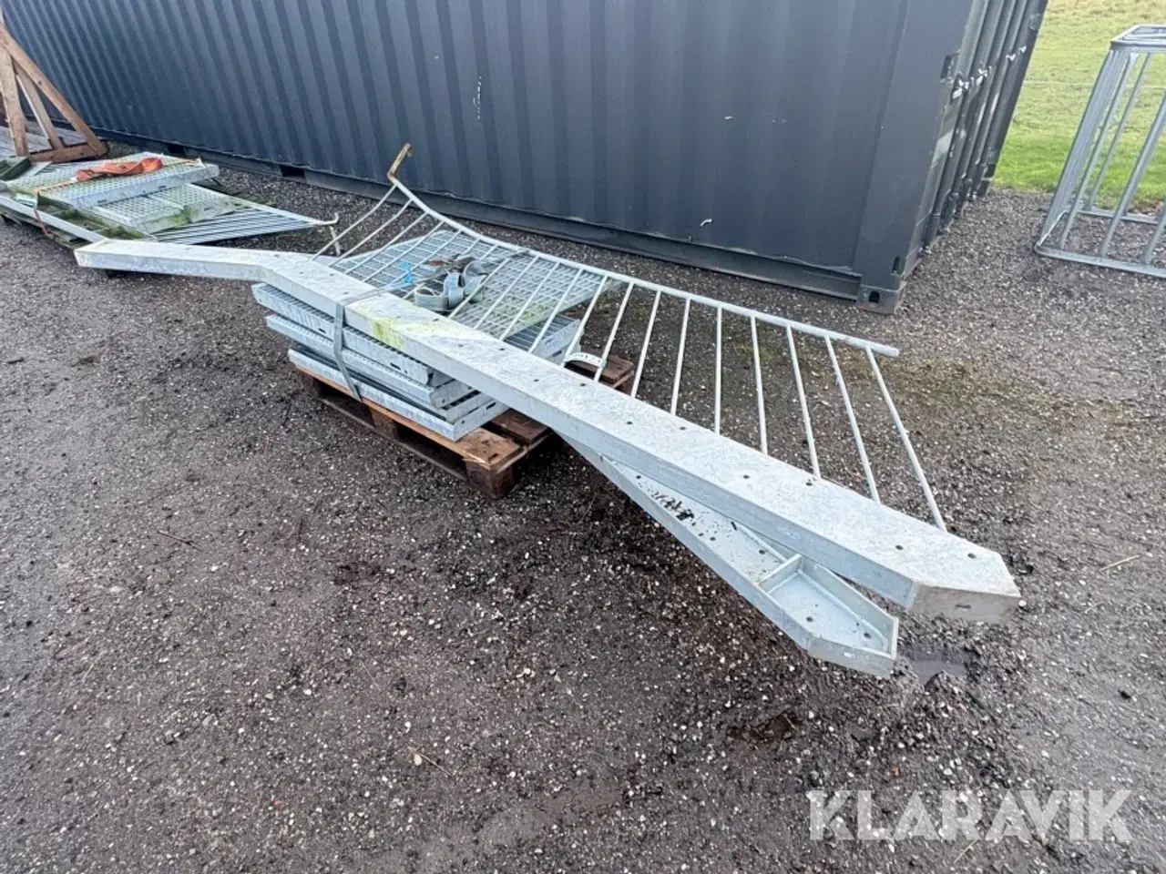 Billede 1 - Ståltrappe 8 trins