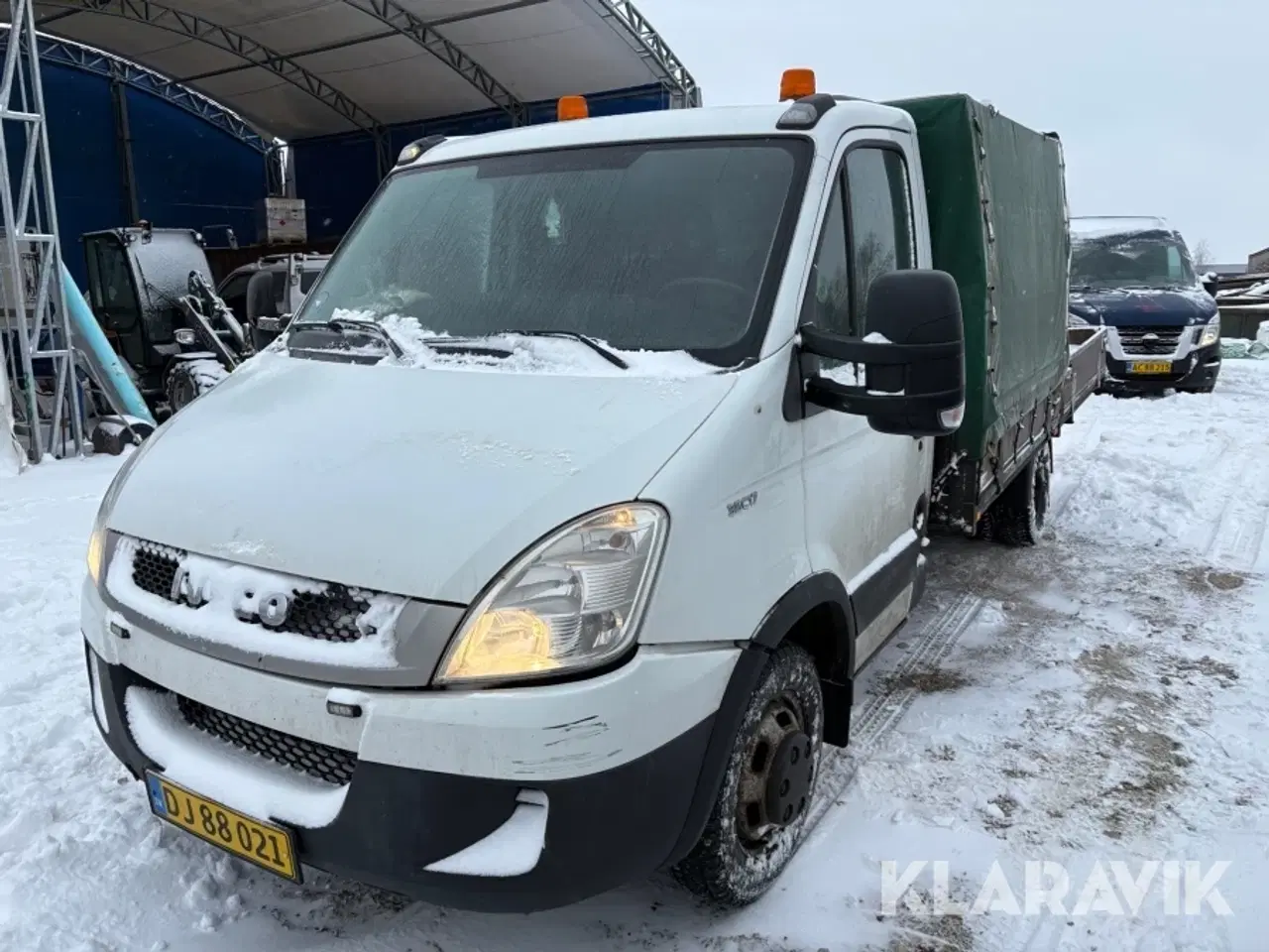 Billede 2 - Varebil Iveco Daily 35C17 med hydraulisk kran