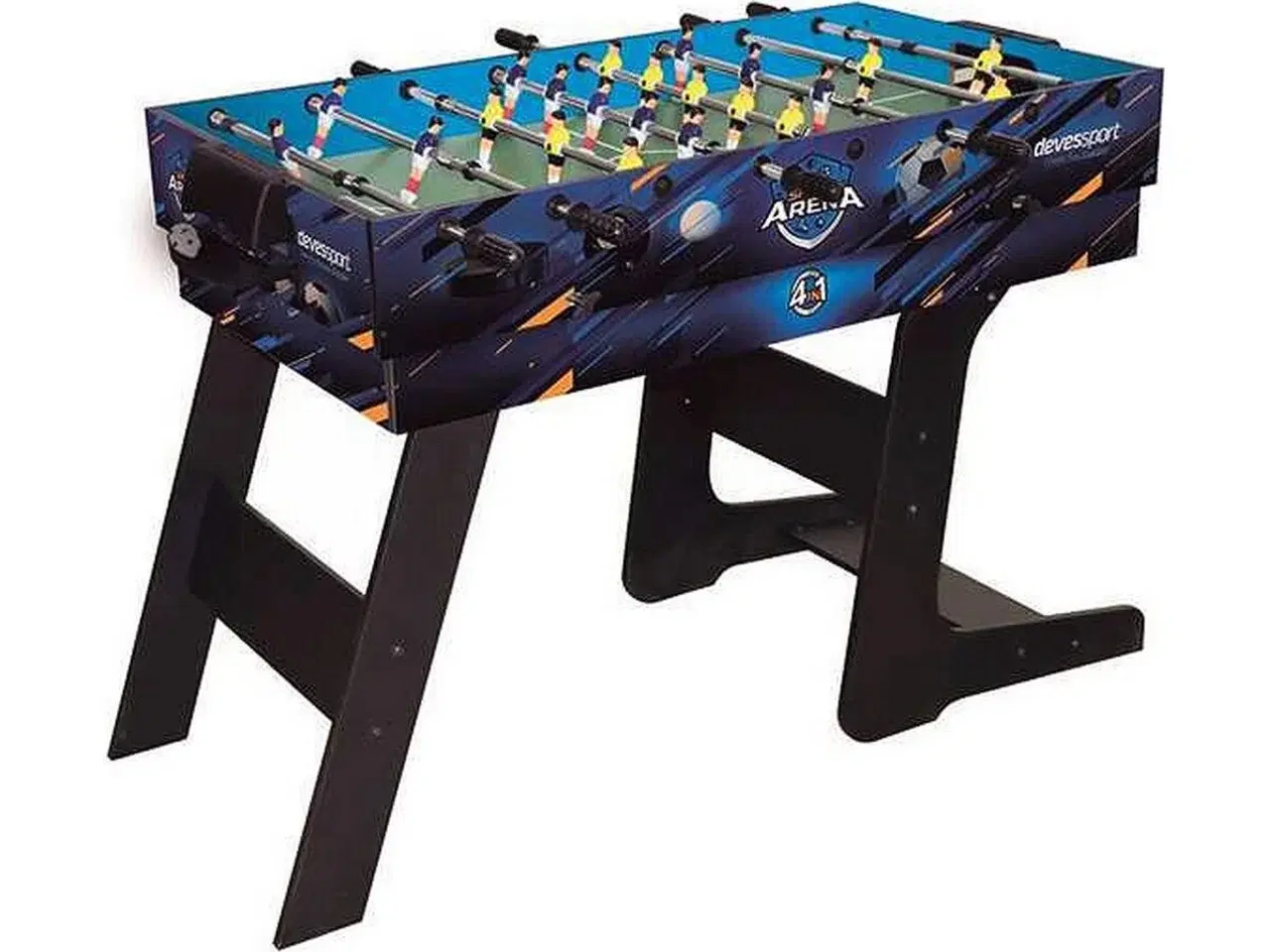 Billede 6 - Spillebord 4-i-1 foldbart - træ MDF, 115,5 × 63 × 16,8 cm