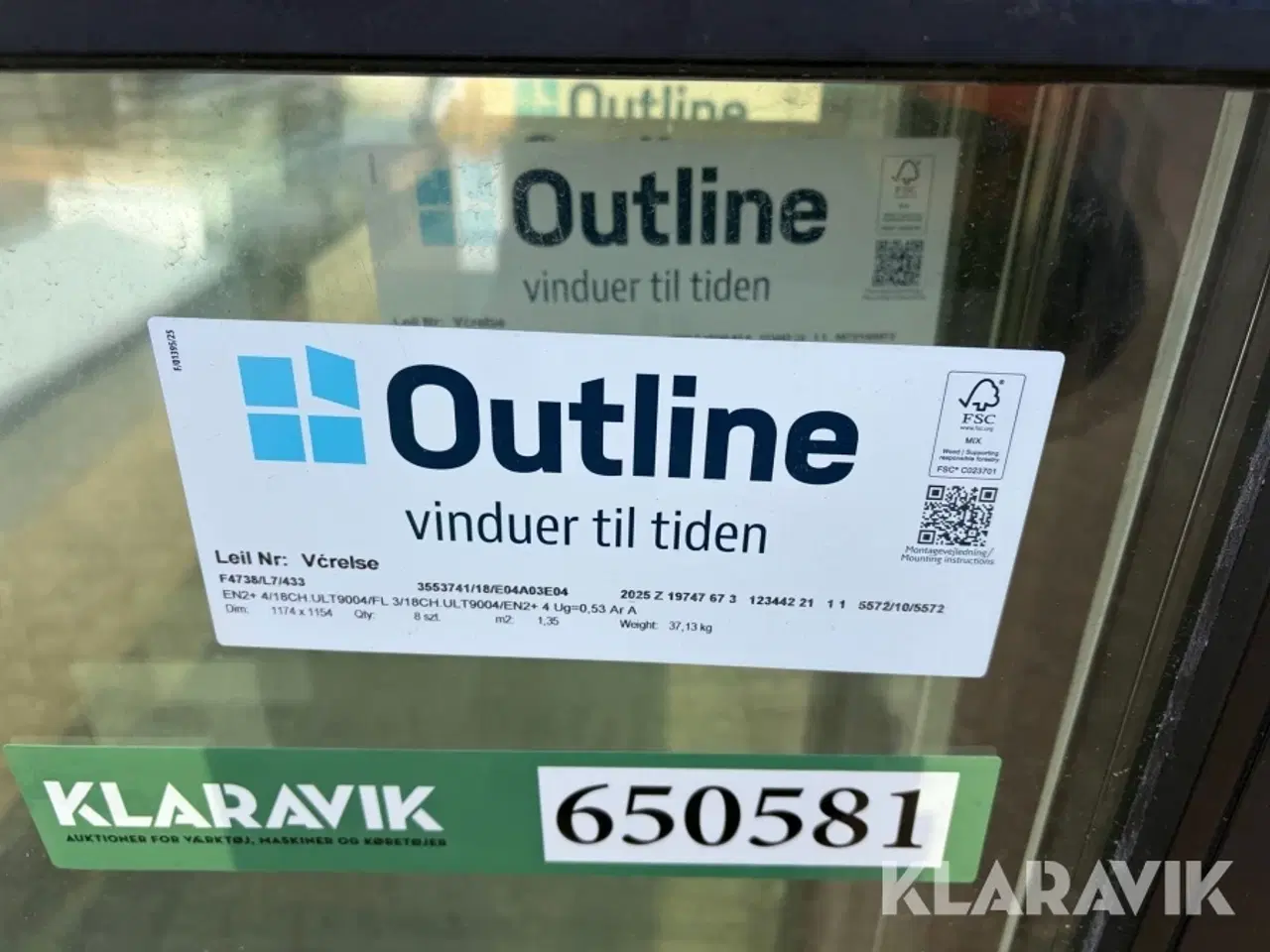 Billede 11 - Vinduer Outline Træalu 3 lags 4 styk