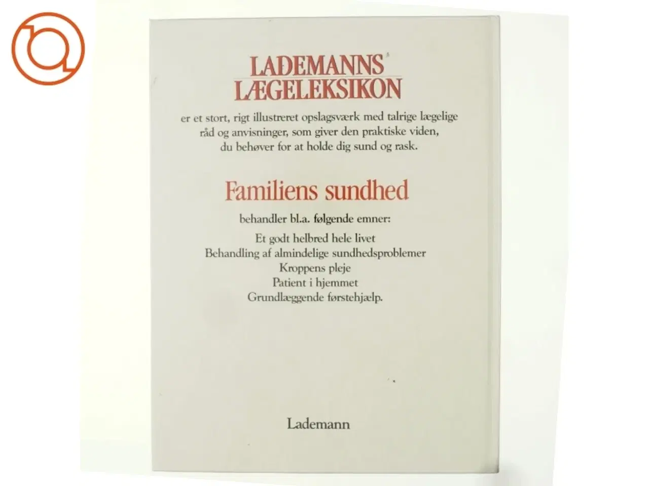Billede 3 - Lademanns lægeleksikon