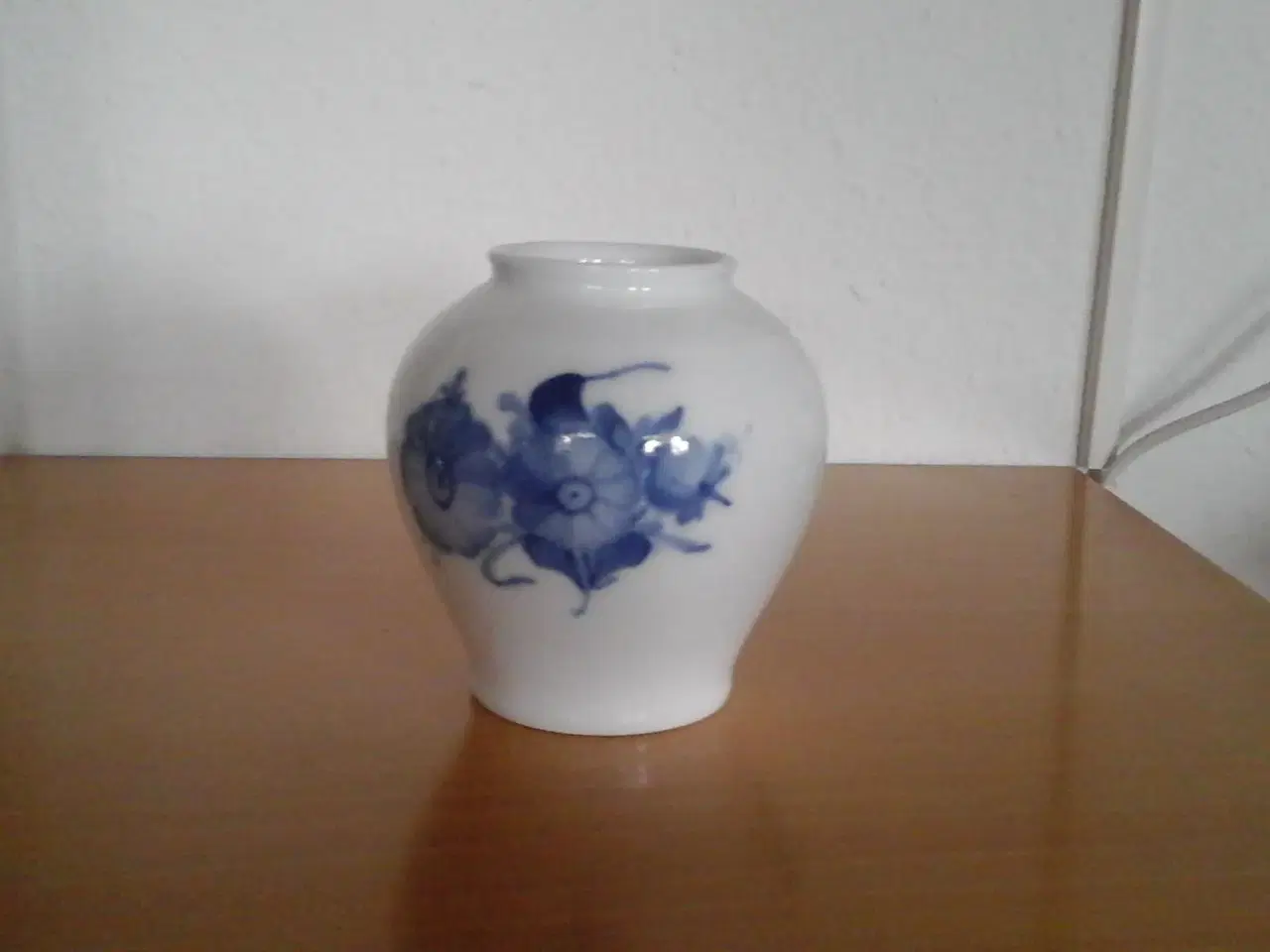 Billede 1 - Blå Blomst vase