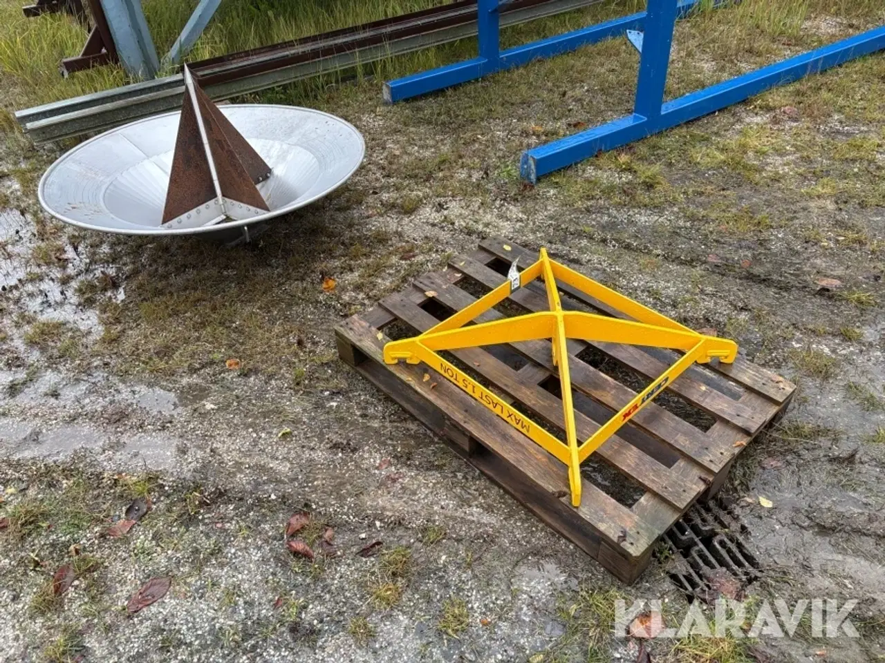 Billede 1 - Certex løfteåg med stativ og BigBag hulprikker