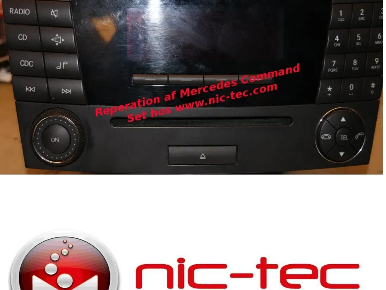 Billede 1 - Mercedes Musik system display rep