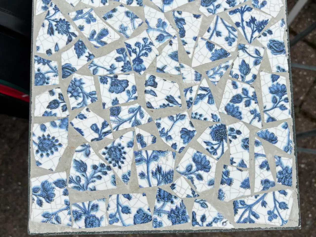 Billede 1 - 2 mosaik blomsteropsatser 