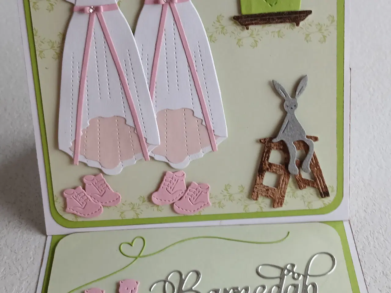 Billede 3 - Tvillinger dåbskort til salg