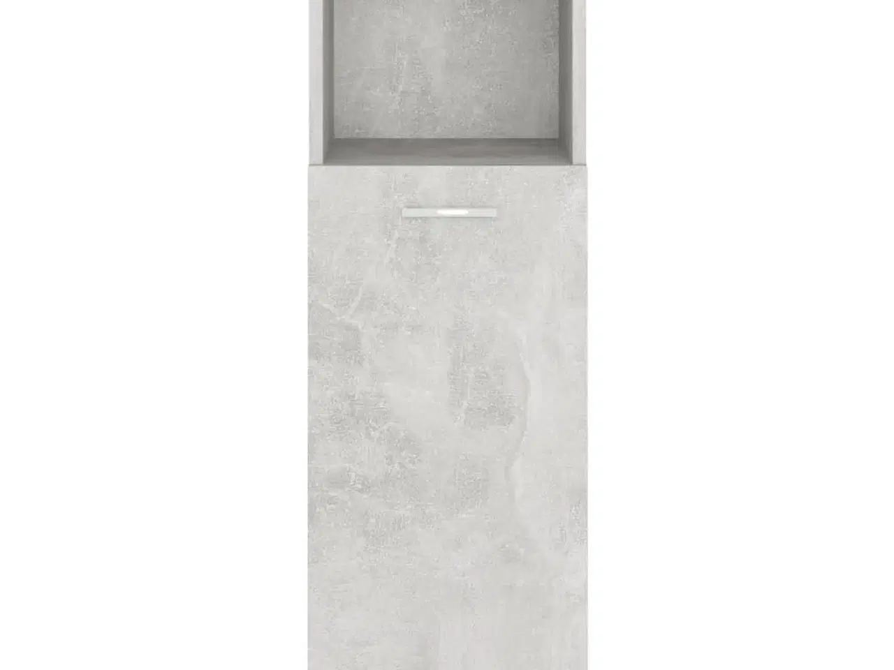 Billede 6 - Badeværelsesskab 30x30x95 cm konstrueret træ betongrå