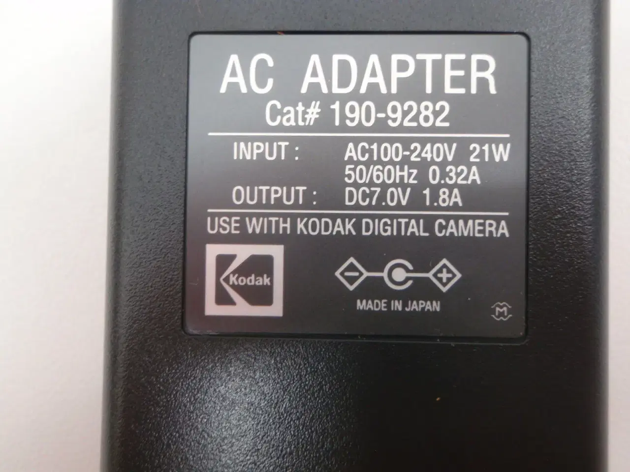 Billede 3 - Kodak 190-9282 AC/DC Adapter Strømforsyning