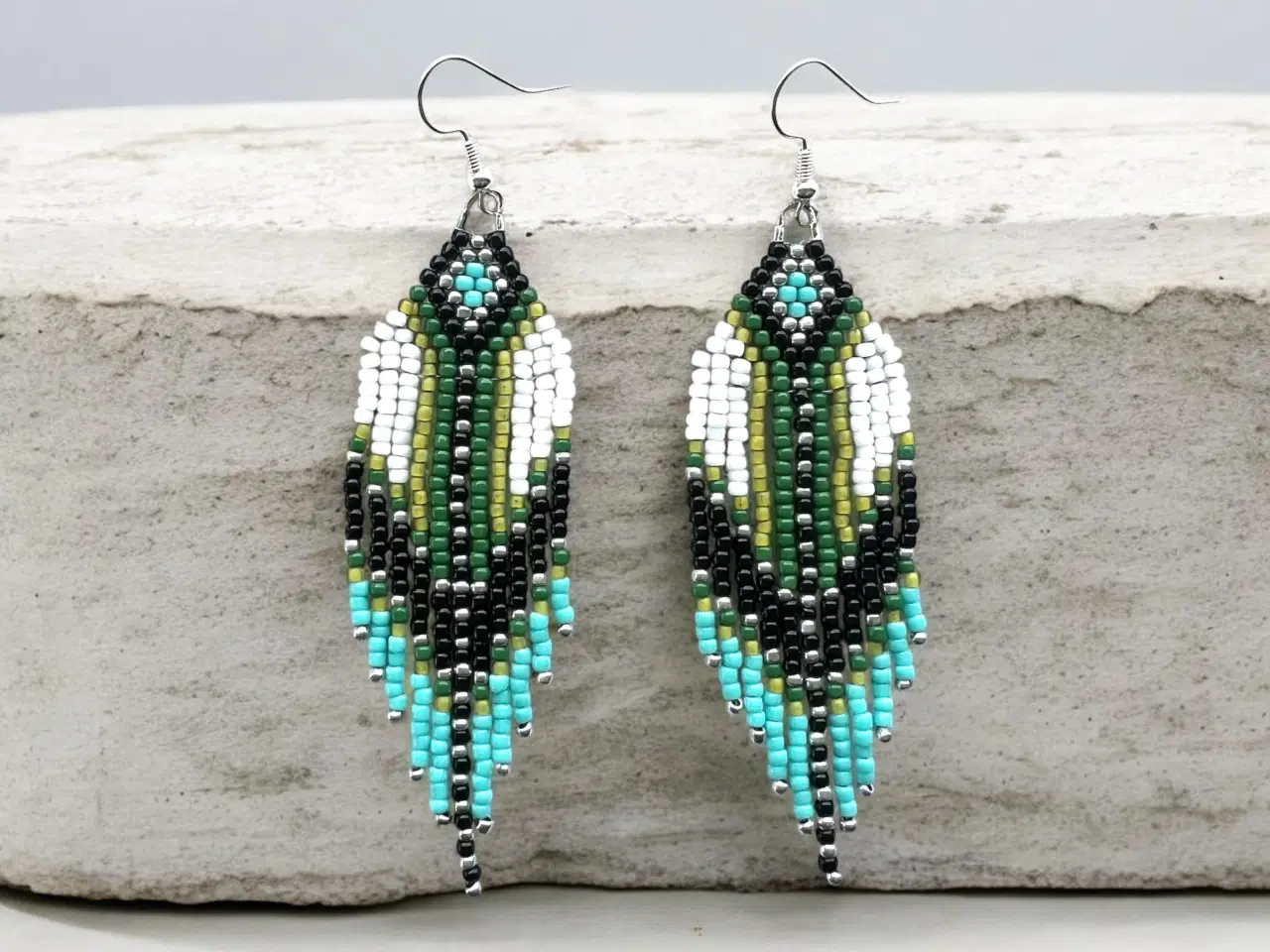 Billede 1 - Grønlandske øreringe håndlavede 