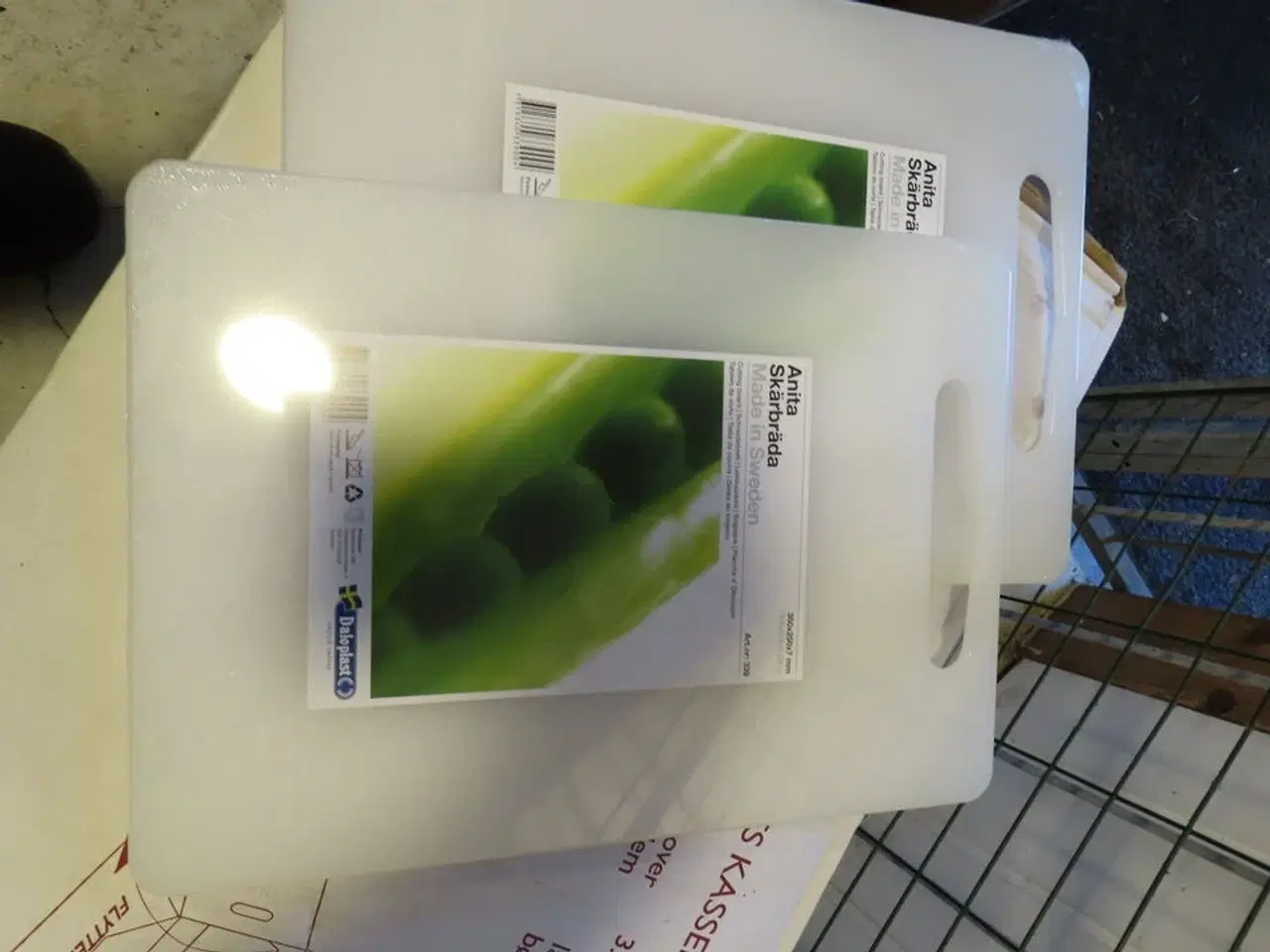 Billede 5 - 4 stk. skærebrædt, med og uden saftrille