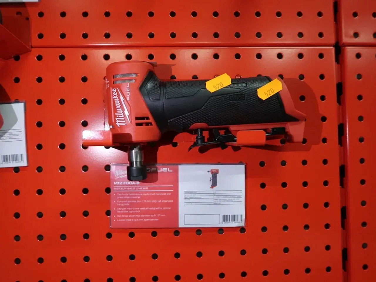 Billede 1 - Akku vinkelsliber MILWAUKEE M12 FDGA-0