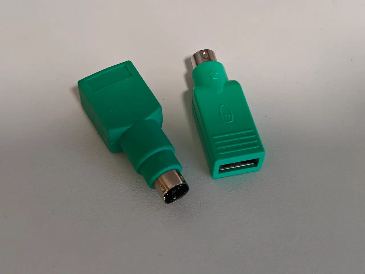 Billede 1 - 2 stk. PS/2 til USB adapter