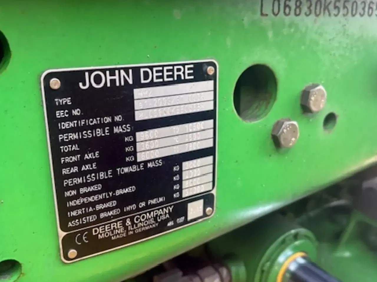 Billede 6 - John Deere 6830 PREMIUM AQ, TLS , KUN 3900 TIMER