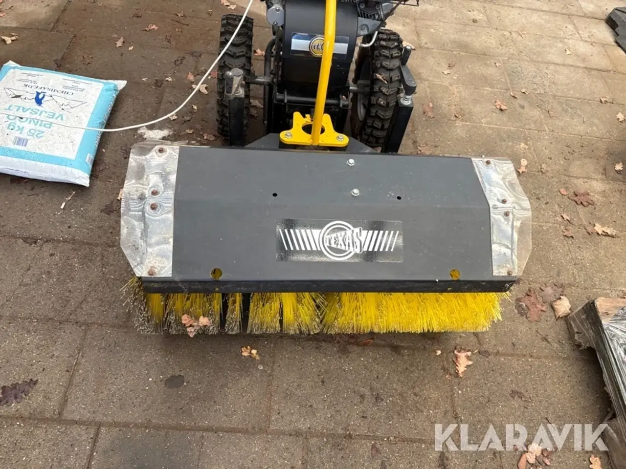 Billede 3 - Fejemaskine med Sneslynge Texas Combi 800TGE