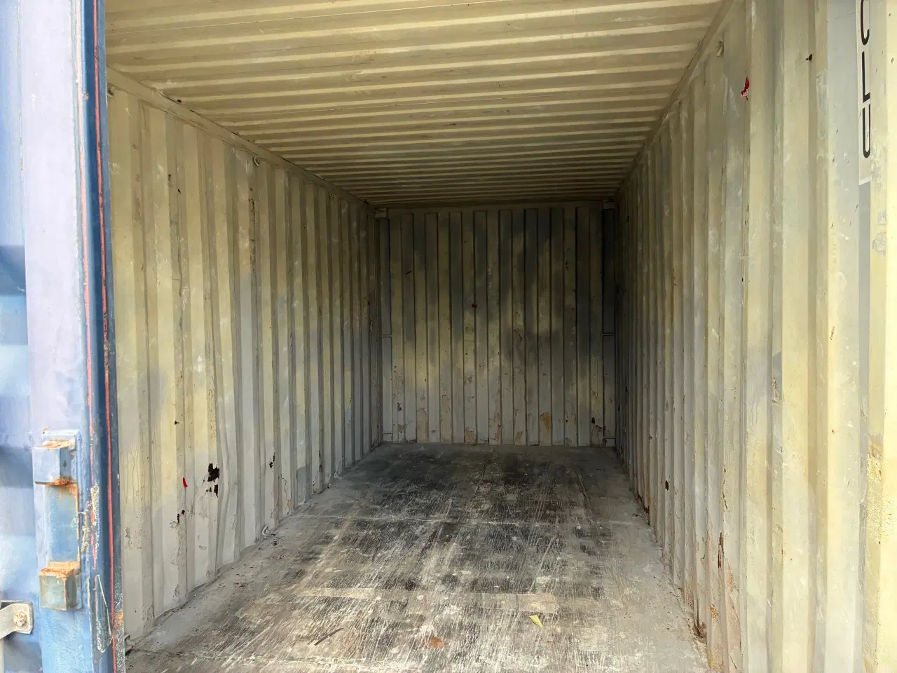 Billede 2 - 20 fods Container- ID: TCLU 071810-4