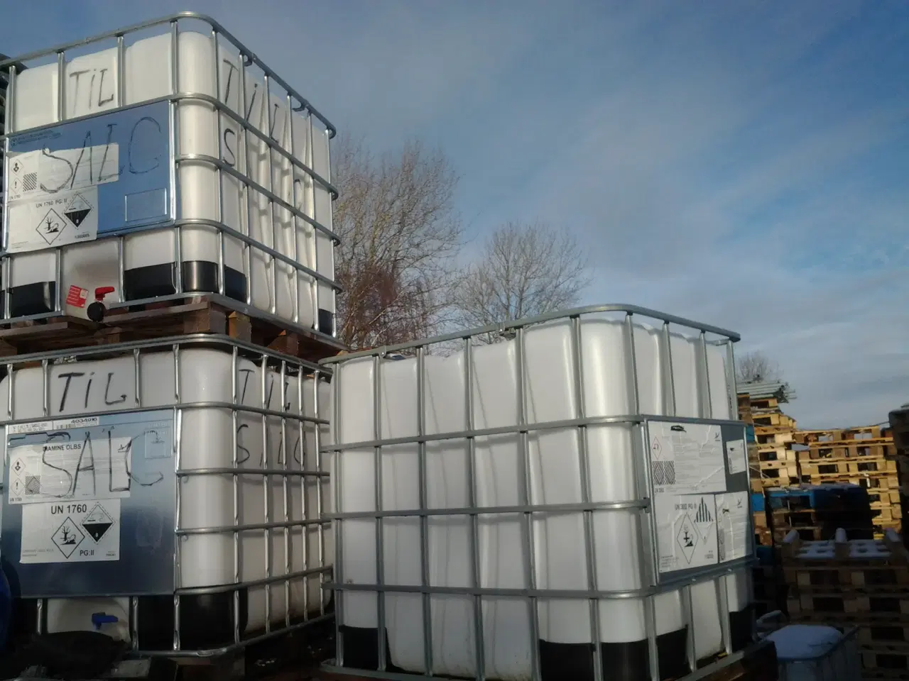 Billede 1 - 1000 liters palletank gratis
