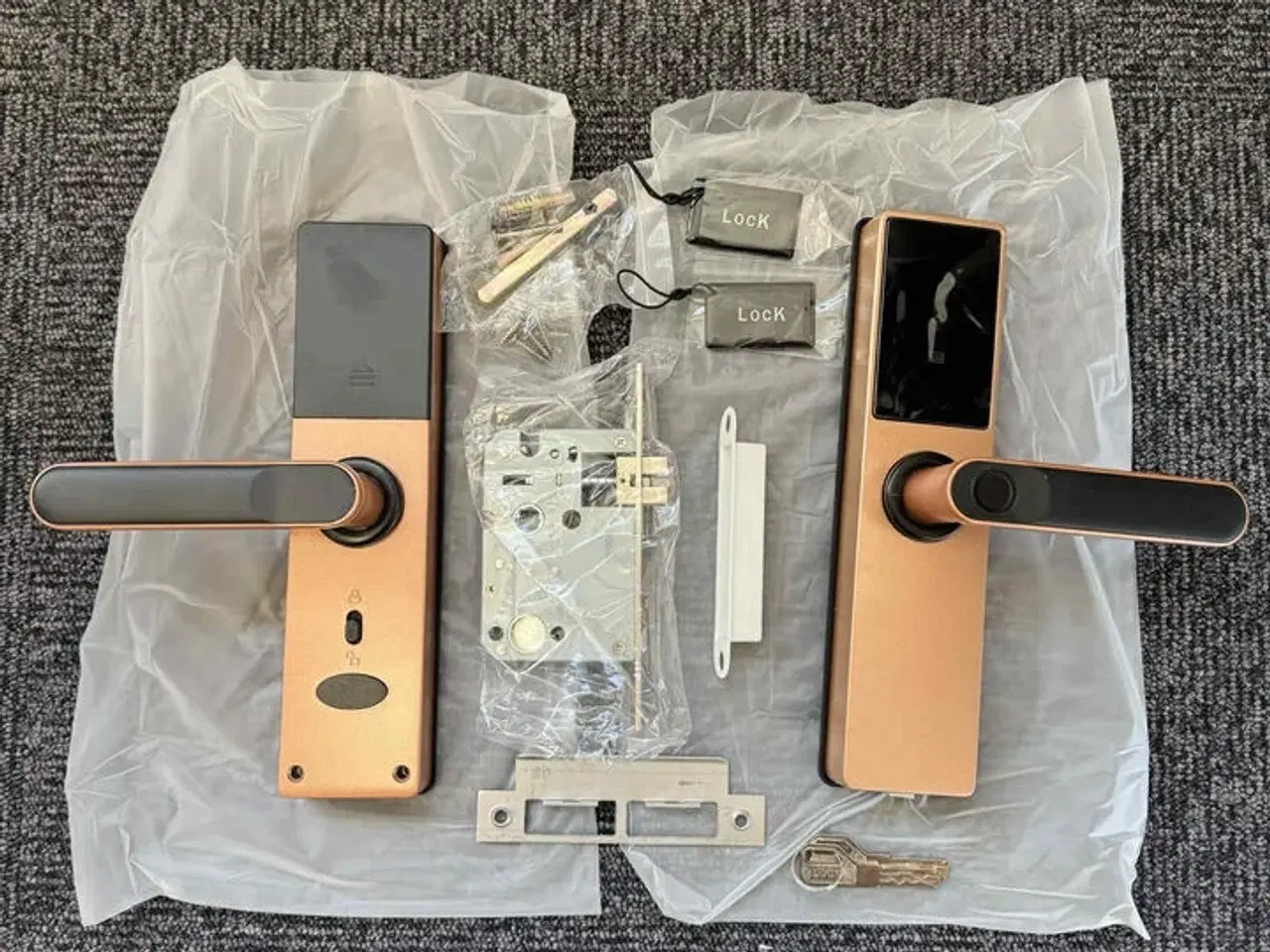 Billede 2 - Smart Lock Entrivo HR05 Rosegold