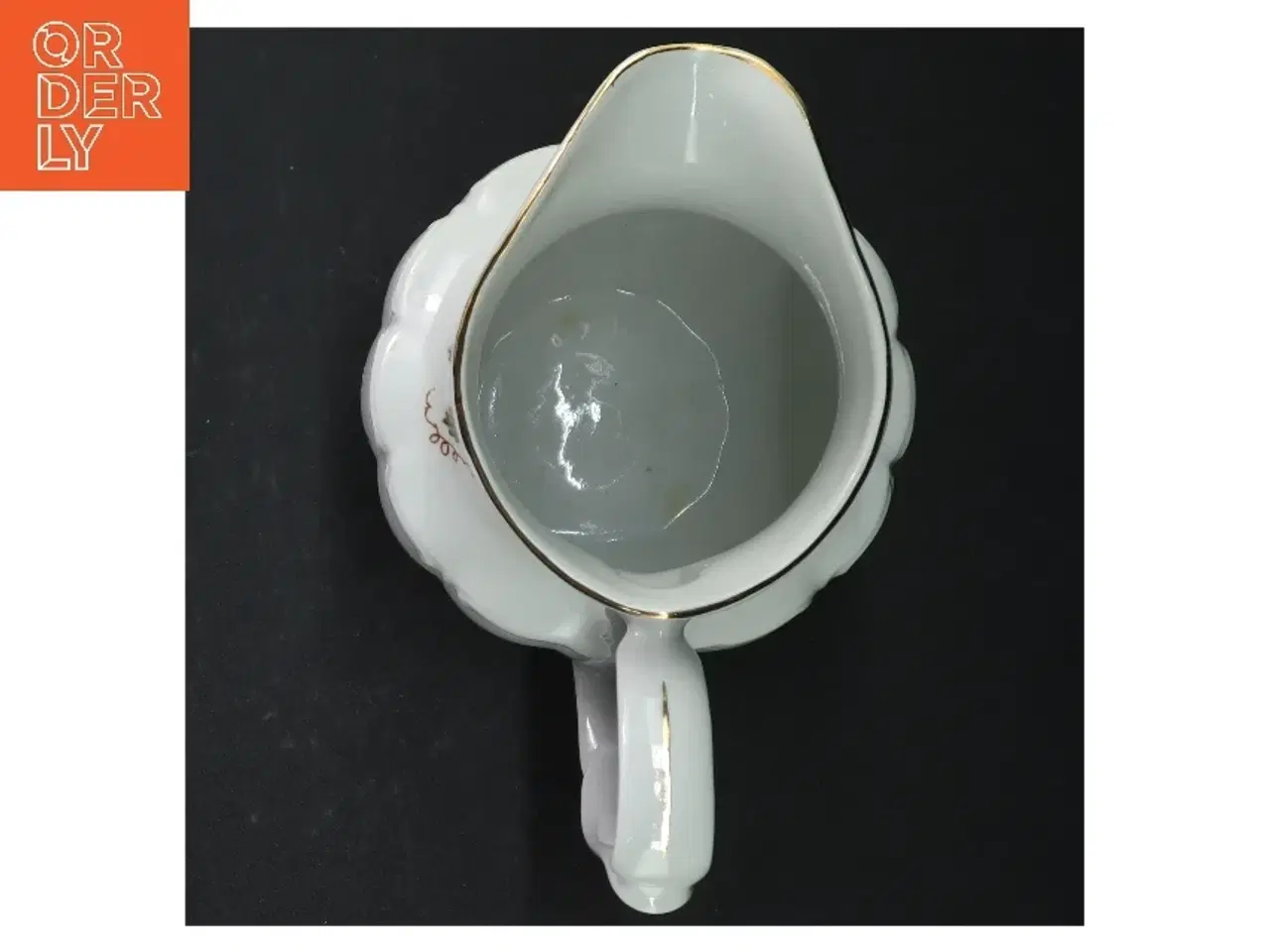 Billede 2 - Kande med bladdekoration (str. H. 16 cm)